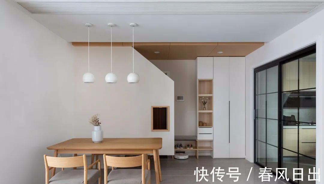 三居|140㎡自然简约风三居，一体的多功能空间，羡慕！