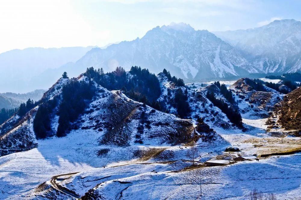 祁连山|【组图】肃南：雪后祁连山分外妖娆