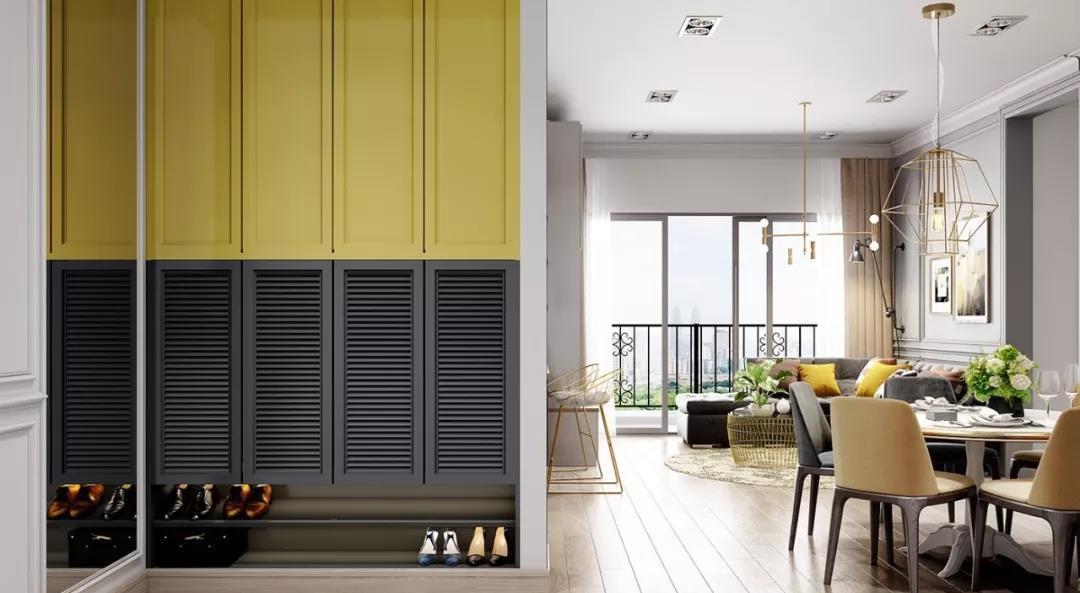 柜子|越来越多人家里玄关这样设计，实用又美观