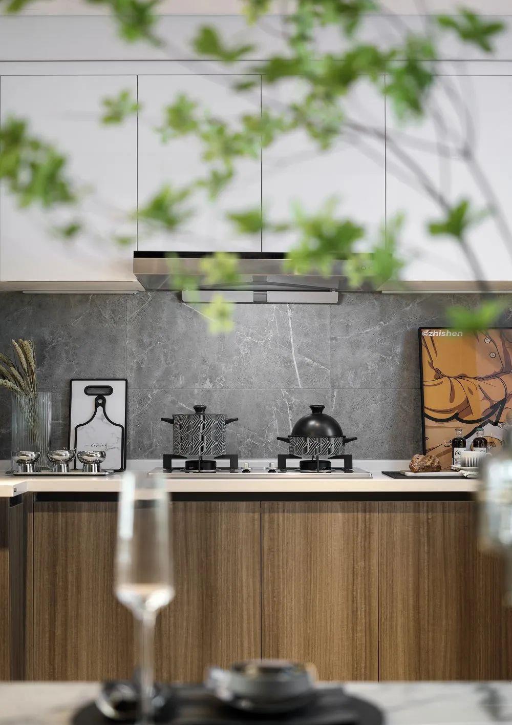 现代|138㎡现代轻奢风就得这么装,空间层次分明,舒适又高级