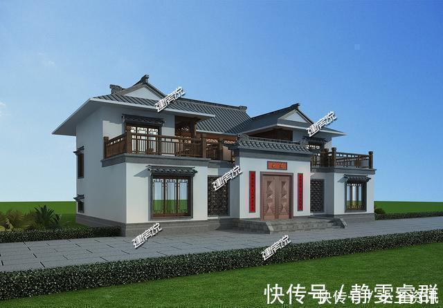 建房者|带庭院的中式别墅,拥有一栋,已经超越了99的建房者
