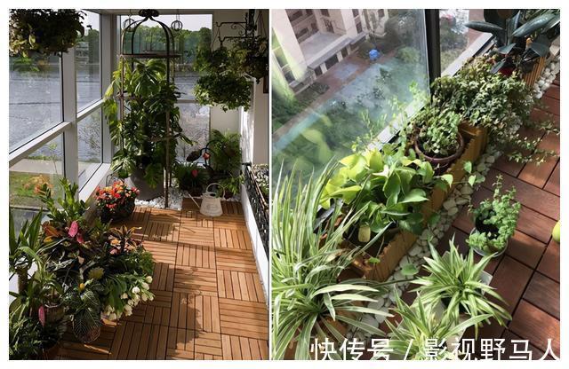 移动柜|学她们家阳台这样设计,套房也能有院子休闲,太惹人爱了