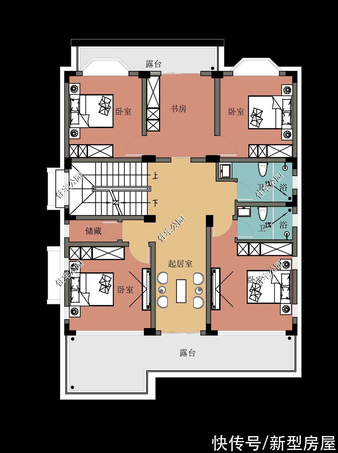 户型|阁楼是鸡肋?这样建阁楼实用又美观,让您白赚一间房
