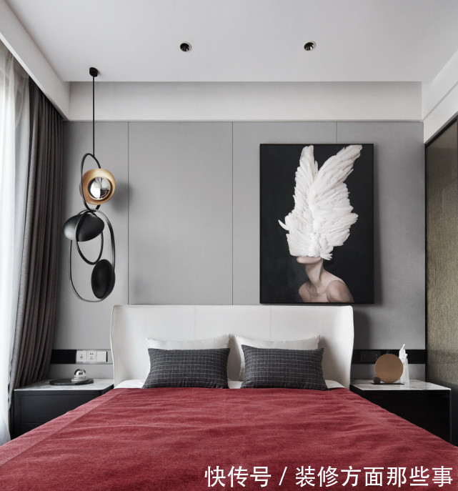 餐厅|122平代轻奢定义新家,餐厅打破常规链接起空间的艺术性