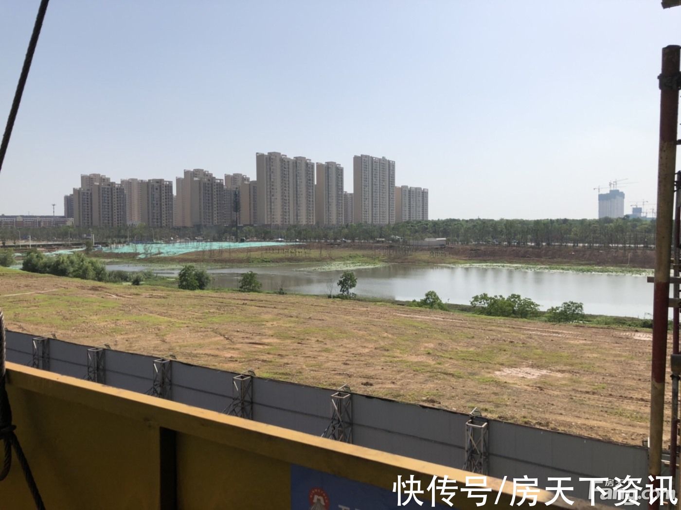 实景|想看武汉江夏楼盘的最新现场实景，选房一定要看