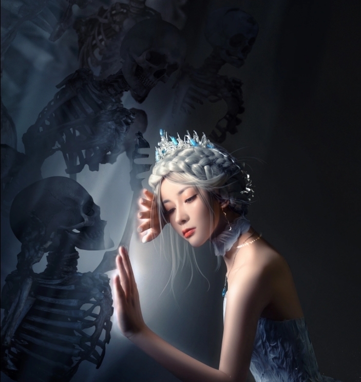 cos：冰公主海琴烟唯美大片