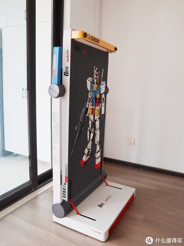 健身房|在家也能肆意奔跑，可折叠的跑步机，莫比高达联名款跑步机