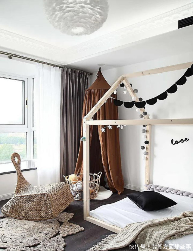 屋主|100㎡黑白色系法式风,打造了一个纯净通透、诗意缠绕的家