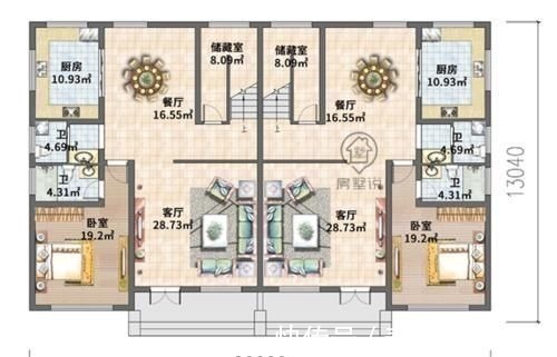 储藏室|别墅设计:风情别样的双拼欧式三层,归乡游子最念念不忘的还是TA!