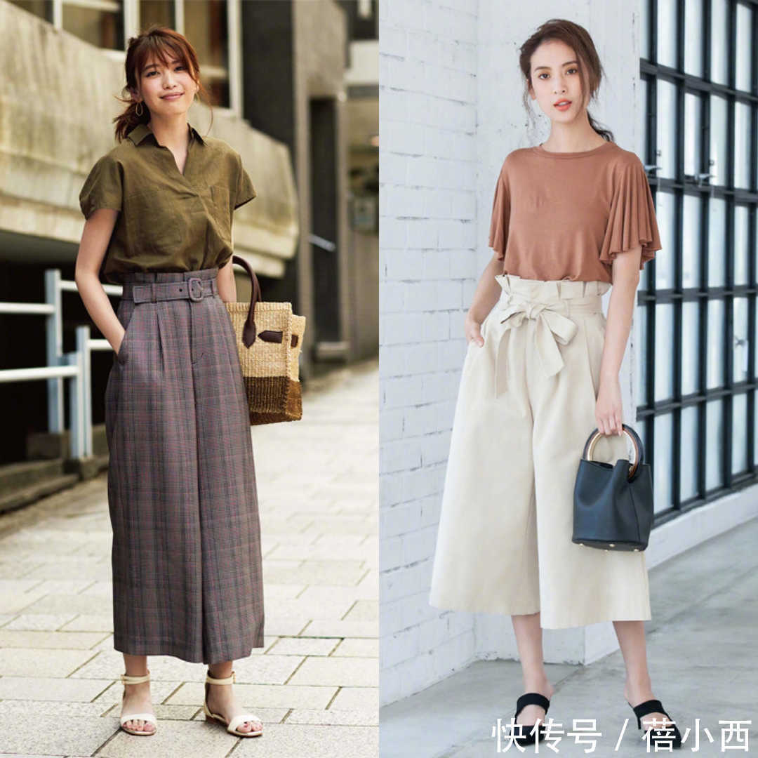 气质|夏日穿裤子如何更新潮?学日本小姐姐的时髦搭配,气质提升2档