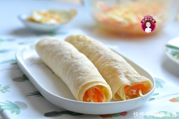 早餐|周末超美味的低脂早餐——土豆丝卷饼来袭，还不快吃