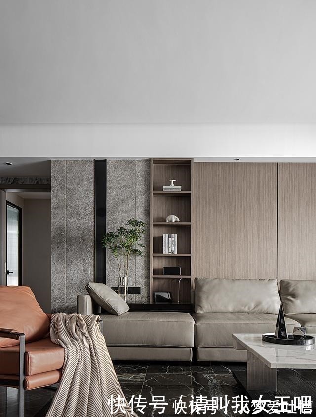 现代|180㎡大平层,现代简约+无主灯设计,客餐厅精致有格调!