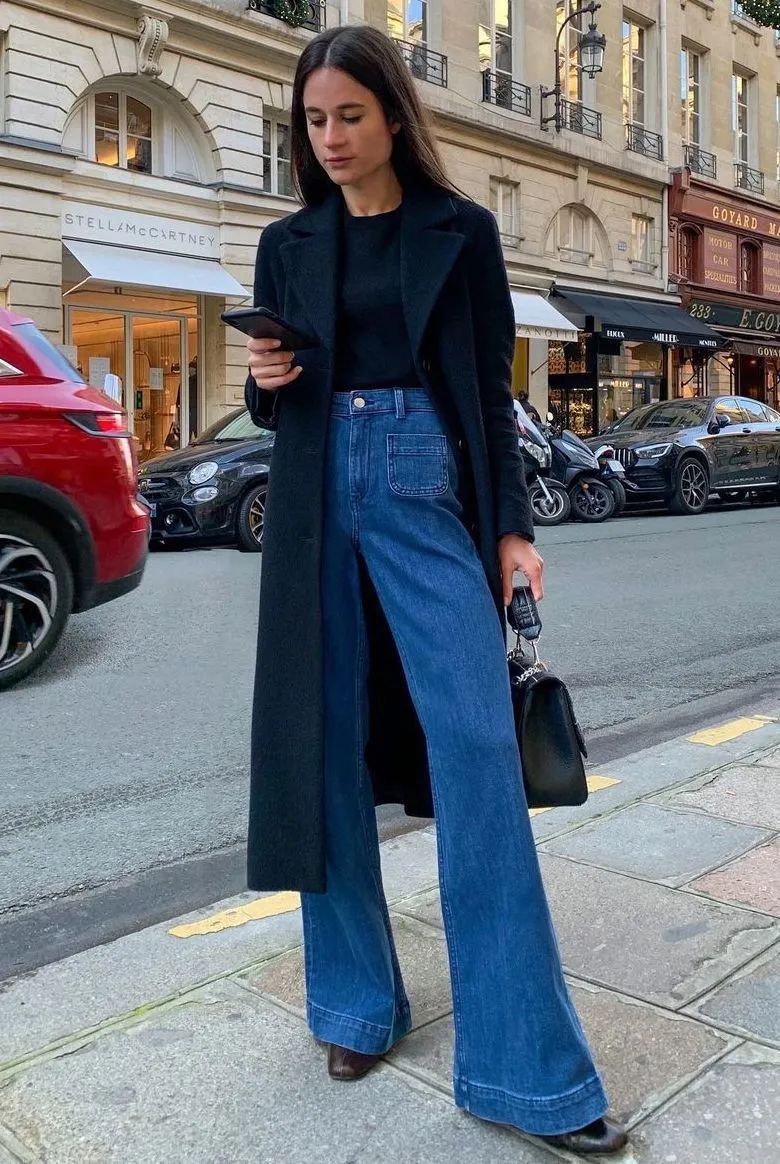 大衣 黑色大衣+基本款,美炸了!