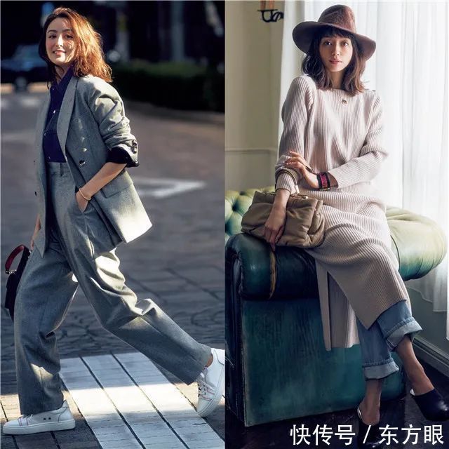 长裤 女人秋天别总露腿,学学这些养生穿搭,时髦保暖还有气质