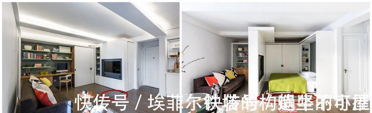 合并|“去客厅化”+“去卧室化”功能合并，凭借一招，让小户型省2间房