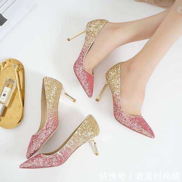 女人想要走进缤纷的日子, 请换一双同样缤纷的高跟鞋