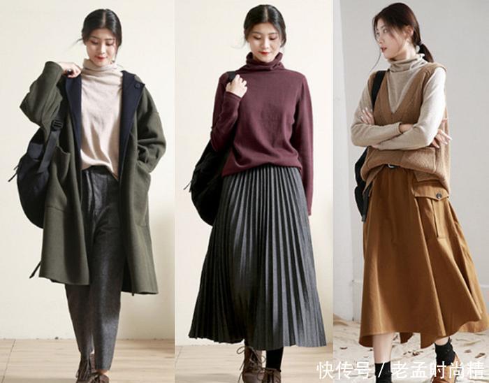 女人再懒, 也少穿小黑裤, 今年流行这5种裤子, 搭配外套特好看