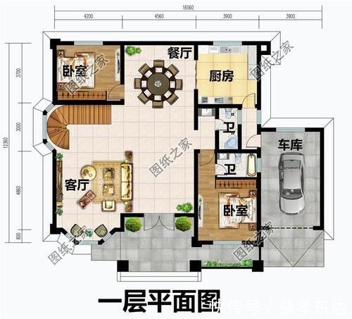 户型|5款180平左右的农村二层房屋图，第四款带洗衣房，你有没有喜欢的？