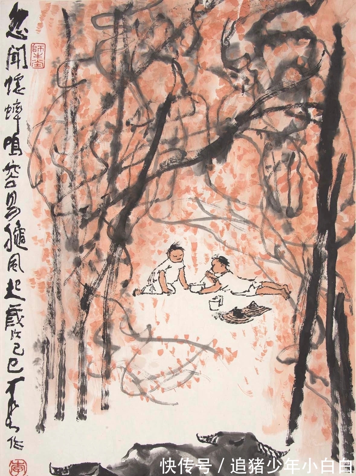 山水画|中国画|开宗立派,谁能做到?李可染先生做到了!