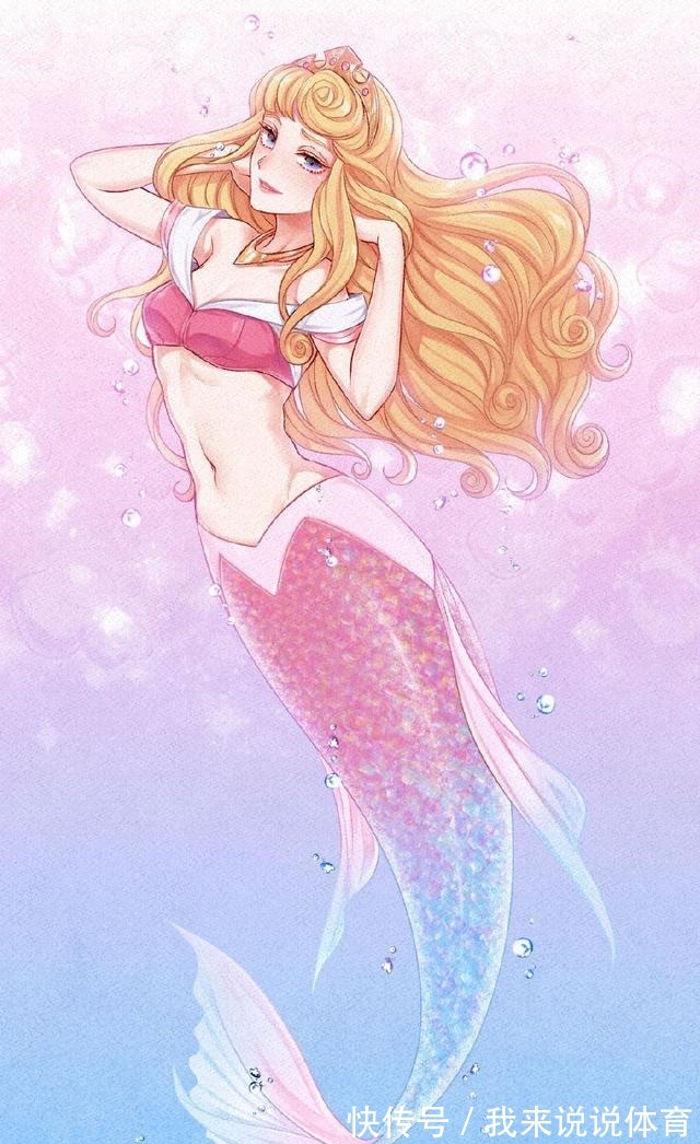 贝儿公主!迪士尼公主“人鱼装”,安娜公主量身打造,茉莉公主颜值巅峰!