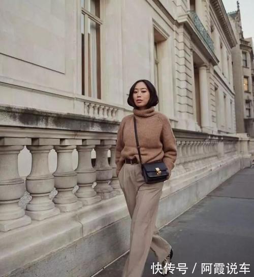 时髦|毛衣搭配奶奶裤，时髦休闲，知性满满谁穿谁好看！