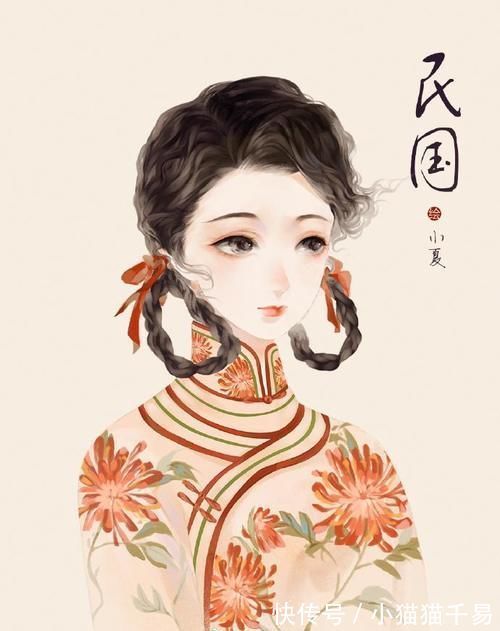 古风|穿越回古代看美女:不同发型同样的惊艳,大宋仙气飘飘,民国最美