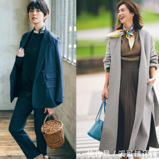 基础的“圆领毛衣”+配饰,穿出秋冬高级感