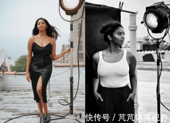 瓦妮莎|科比大女儿出道!身高超瓦妮莎一个头,五官和科比一个模子