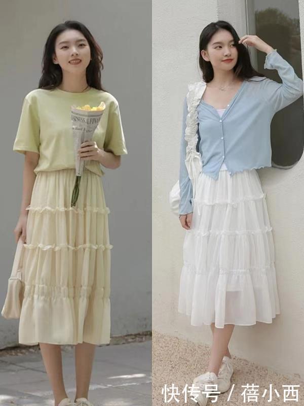 娃娃领|有气质的女生穿搭都不浮夸,温柔色系气质搭配LOOK,让你美翻6月