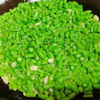 豆角|芽菜鸡蛋炒豆角