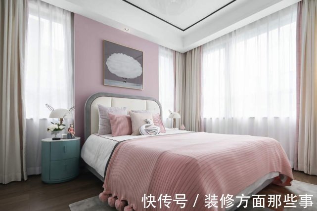 卧室|169平以东方人的“留白”美学观控制节奏,尽显大家风范