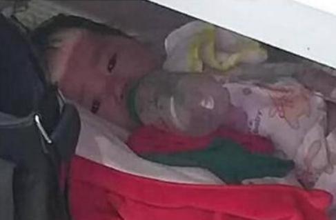 动画片|“最美厂花”带儿子上班,孩子在妈妈怀里睡着,网友感叹更美了