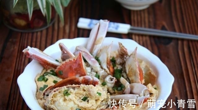 吃肉|梭子蟹和它是一对，蒸一蒸上桌，肉嫩味鲜又营养，比吃肉强