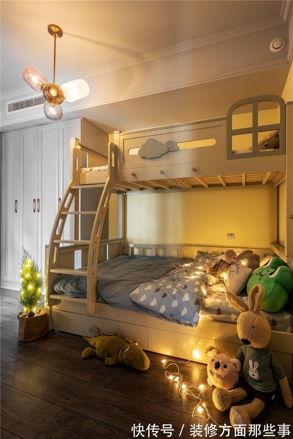 粉色调|120平混搭风三居室,居然将不喜欢待家里的人拴住