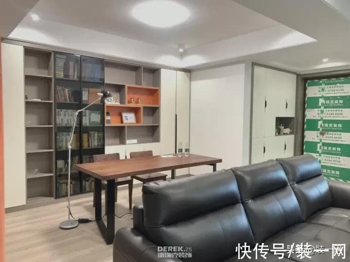 主卧|143平现代风格实景案例赏析，厨房三联动门设计通透明亮