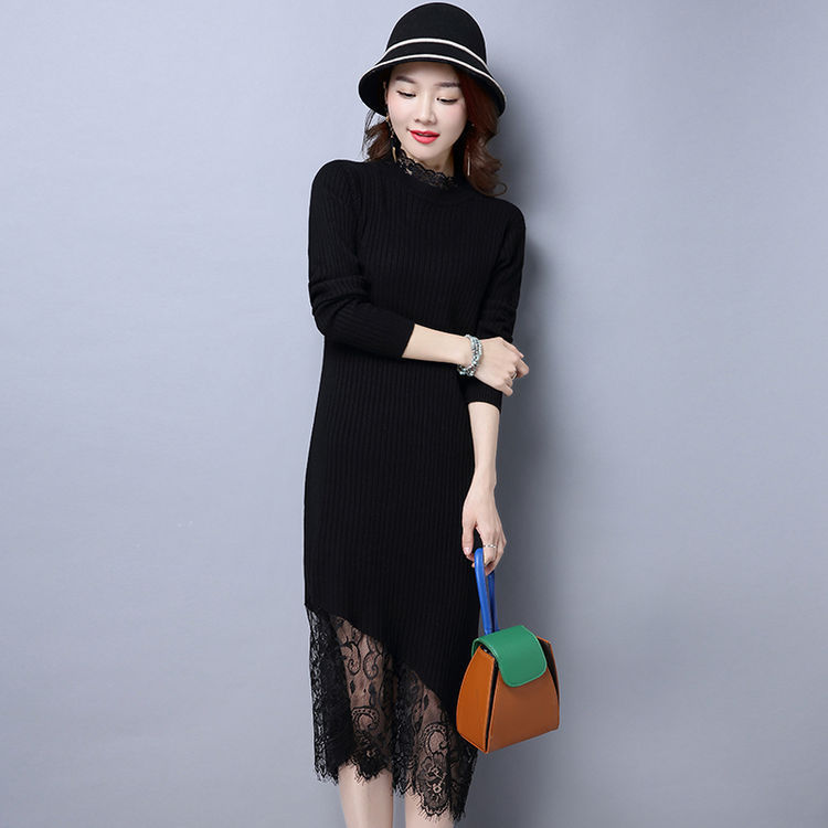 老板|街拍:穿显瘦大码连衣裙的气质老板娘,年迈老板恐怕有心无力了