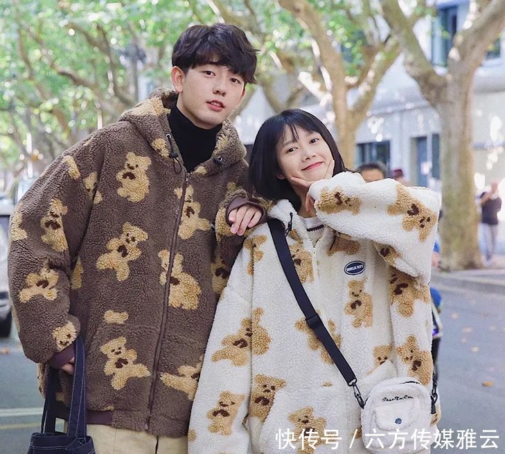 冬天|厚外套+半裙,棉服+裤子,冬天这么穿太洋气了