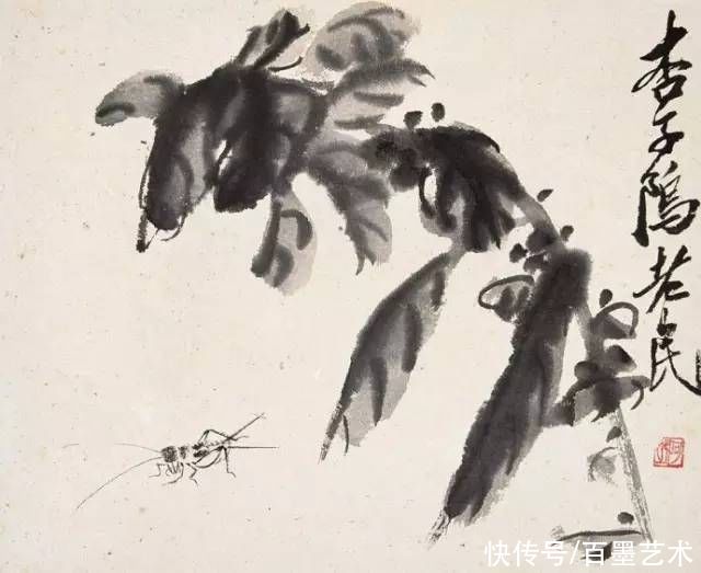 蝴蝶|齐白石草虫图200张,他把草虫画活了
