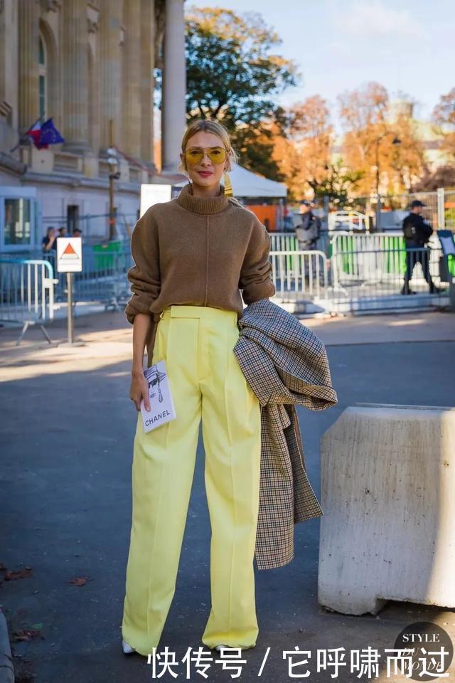 秋冬穿拖地裤，太太太太显腿长了