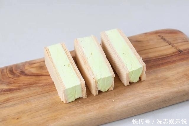 简单|制作超简单,这款开心果威化雪糕,让孩子放学回来赶走暑气