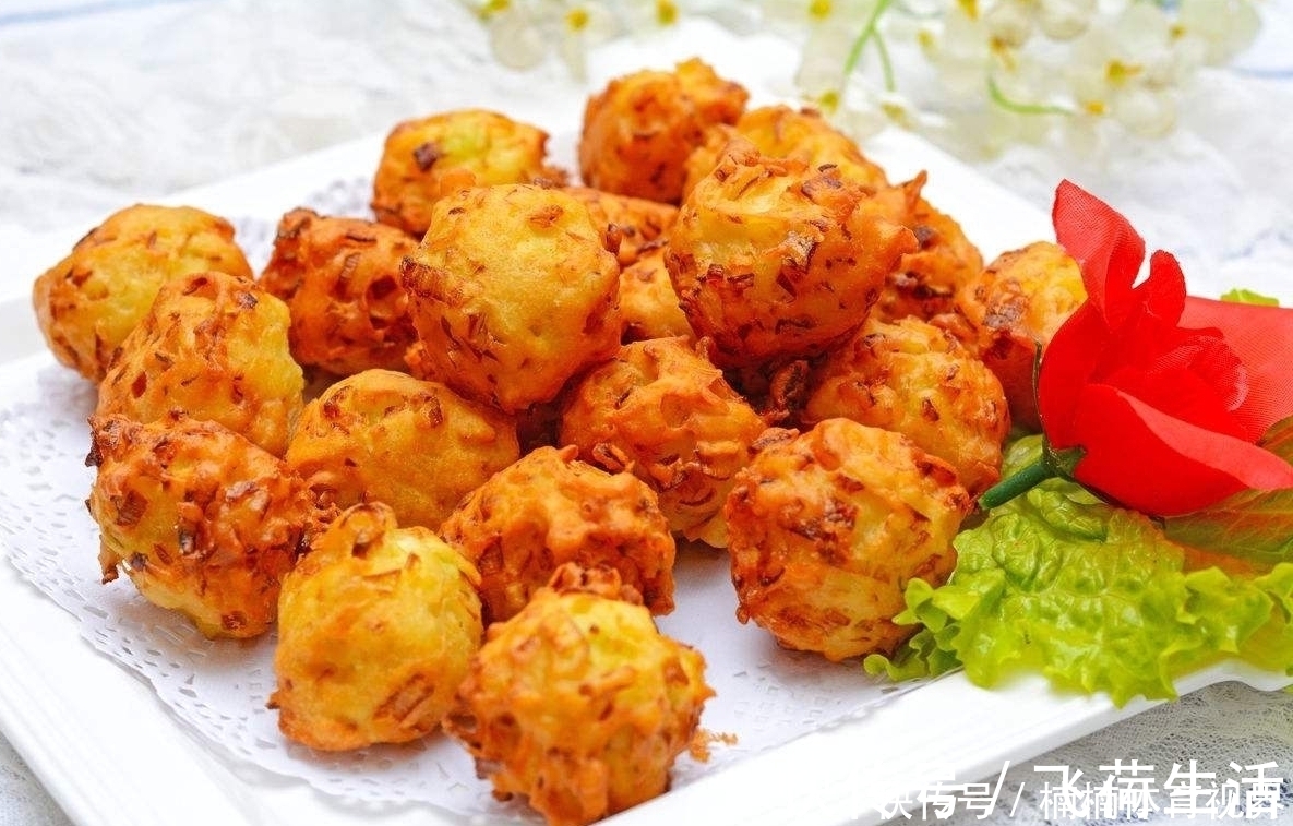 肉馅|炸猪肉丸子时,直接放到油里炸是不对的,多加一步,丸子外酥里嫩