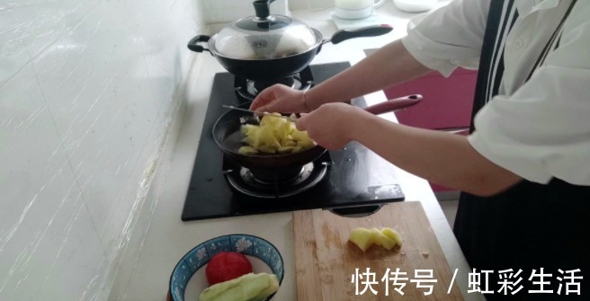 茄子|好吃的土豆泥，仅仅只需要土豆蔬菜和火腿，想吃就快来跟我一起做