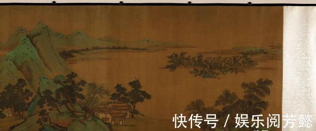 青山綠水卷|宋 劉松年款:青山綠水卷