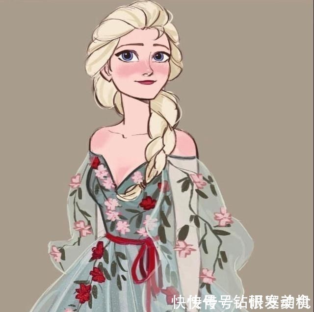 爱丽儿|迪士尼公主的礼服什么样艾莎女王清新自然,全场最酷的是花木兰