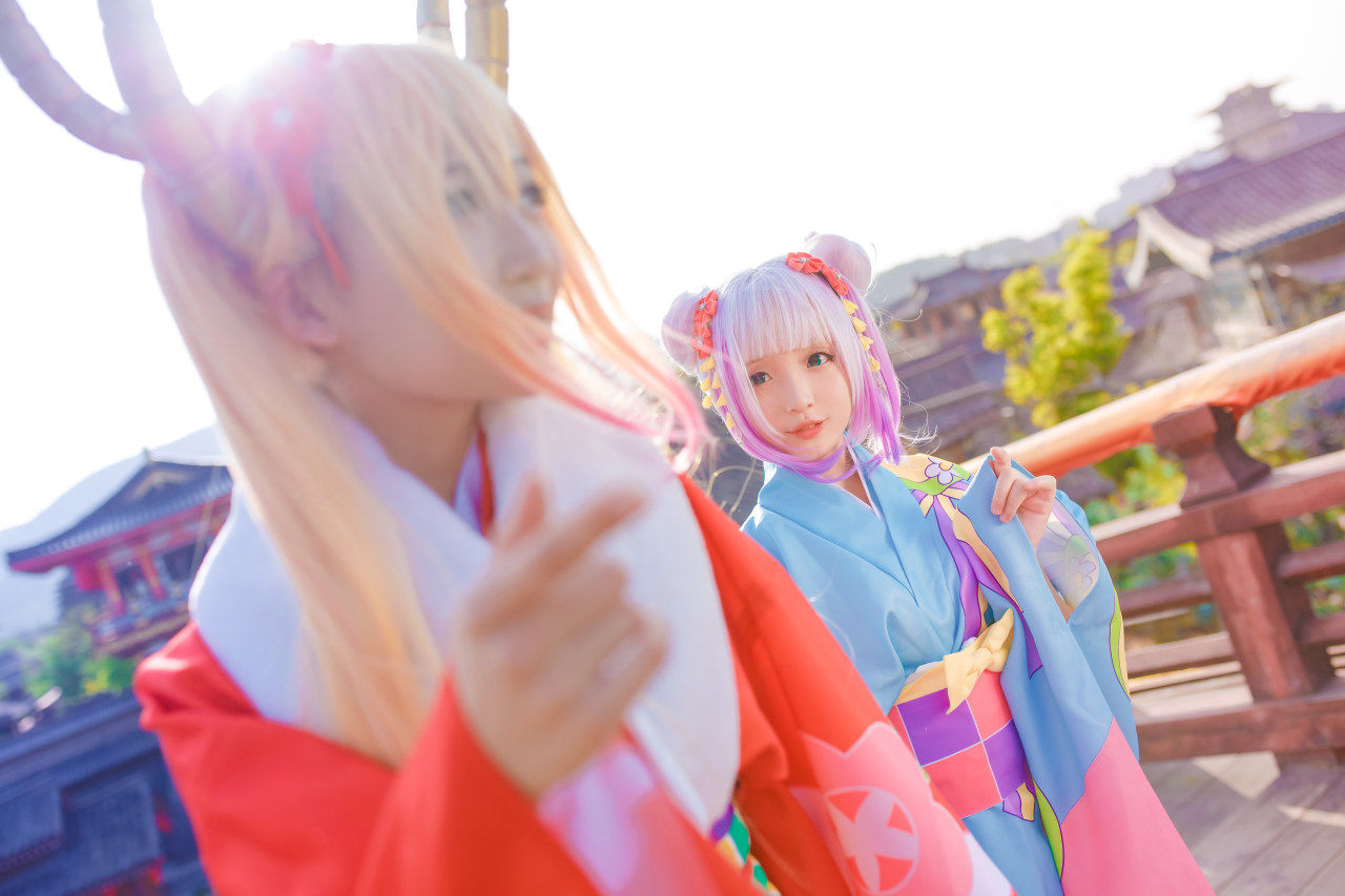 托尔|康娜和托尔的和服之旅cosplay