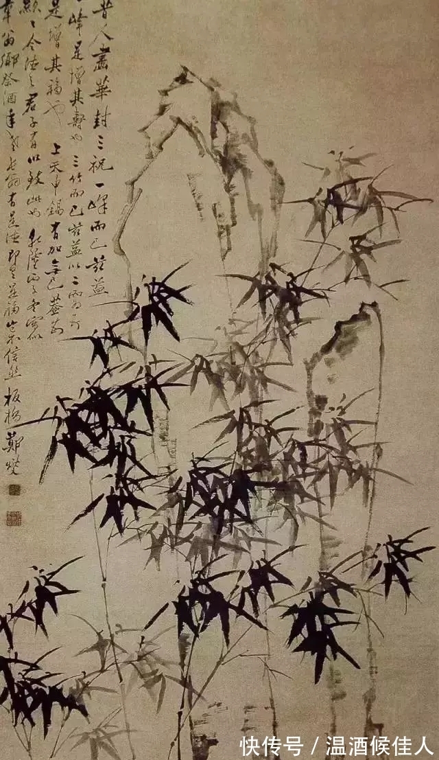 郑板桥$花鸟画|飘逸俊朗!郑板桥画竹精选