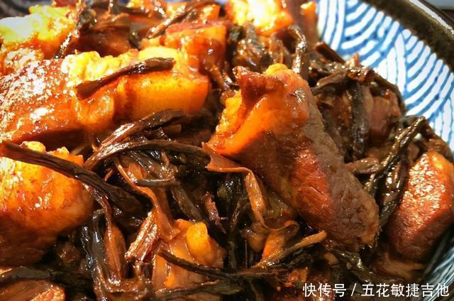 炖肉|干豆角怎么吃教你炖肉贴秋膘，豆角吸满了汤汁，混着米饭太香了