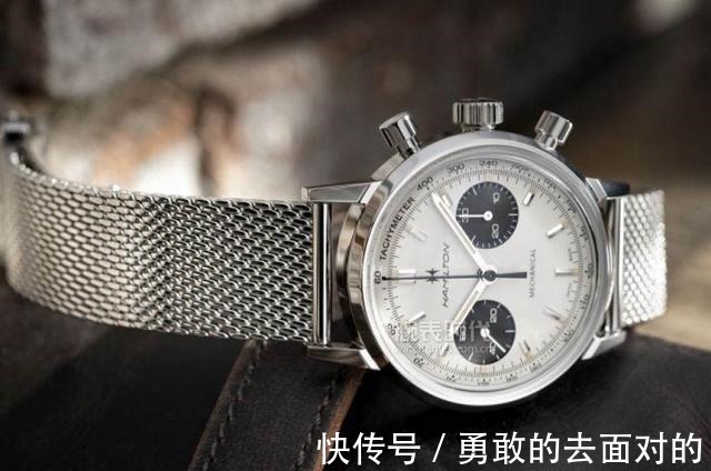 机械表!汉米尔顿新“熊猫盘”计时码表,这一次是手动机械表!