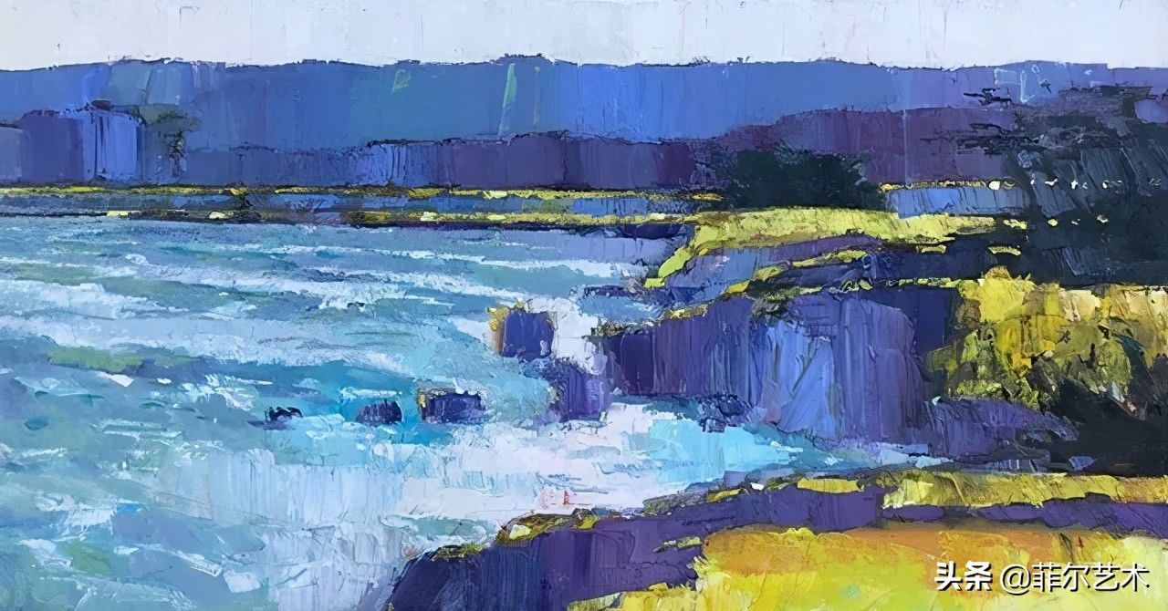 科利|光色十足，如梦如幻~美国画家尼古拉斯·科利风景油画作品欣赏