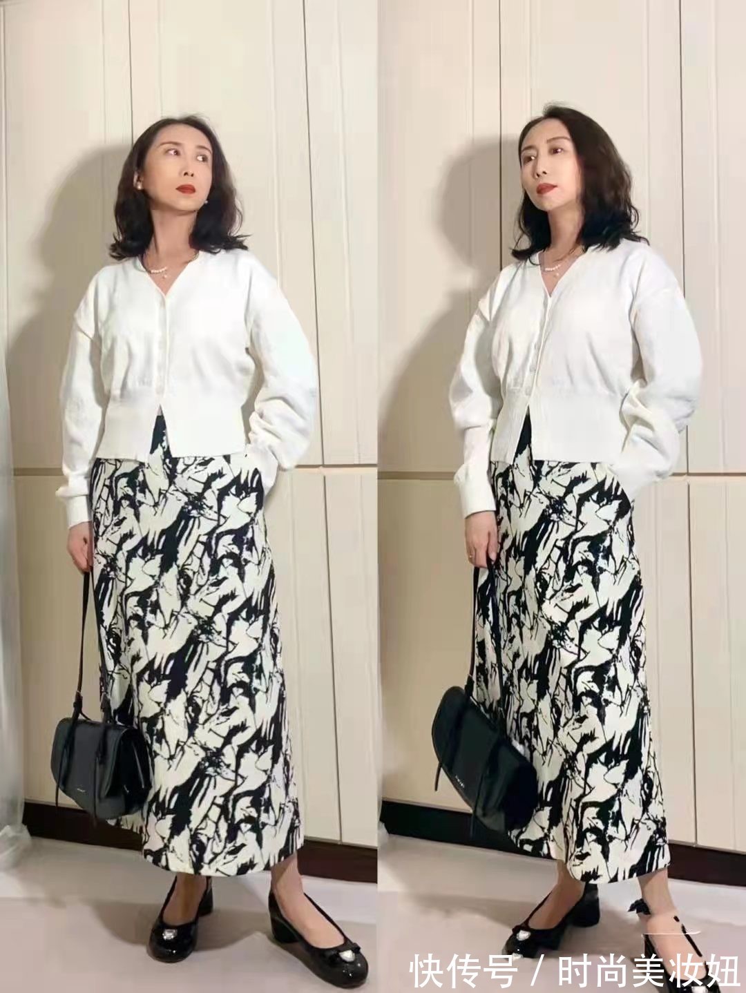 穿着白色|年过半百却比年轻人还会穿,这位大龄博主的穿搭,高级洋气